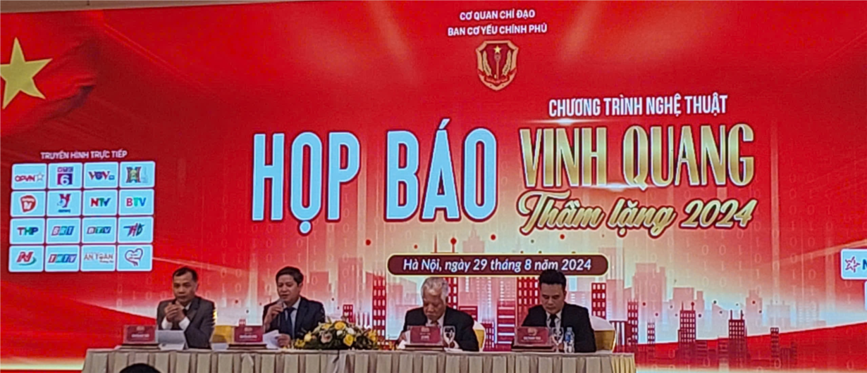 Chương trình nghệ thuật “Vinh quang thầm lặng 2024” tôn vinh ngành Cơ yếu Việt Nam (29/08/2024)